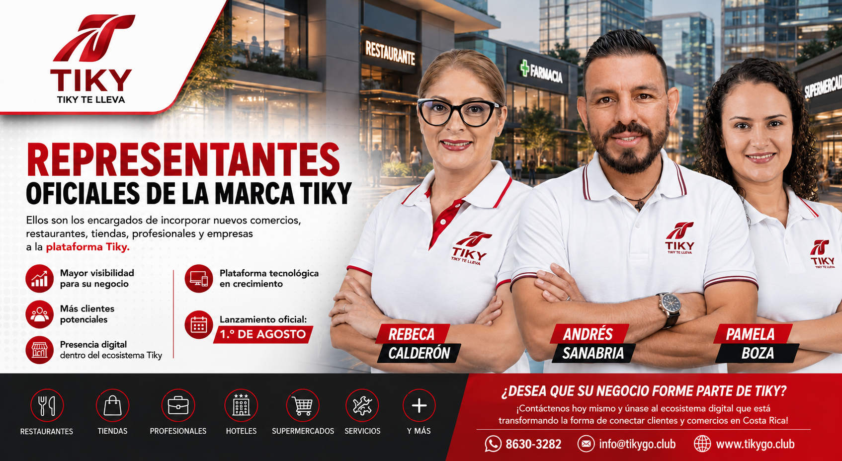 Equipo de Ventas Tiky Go